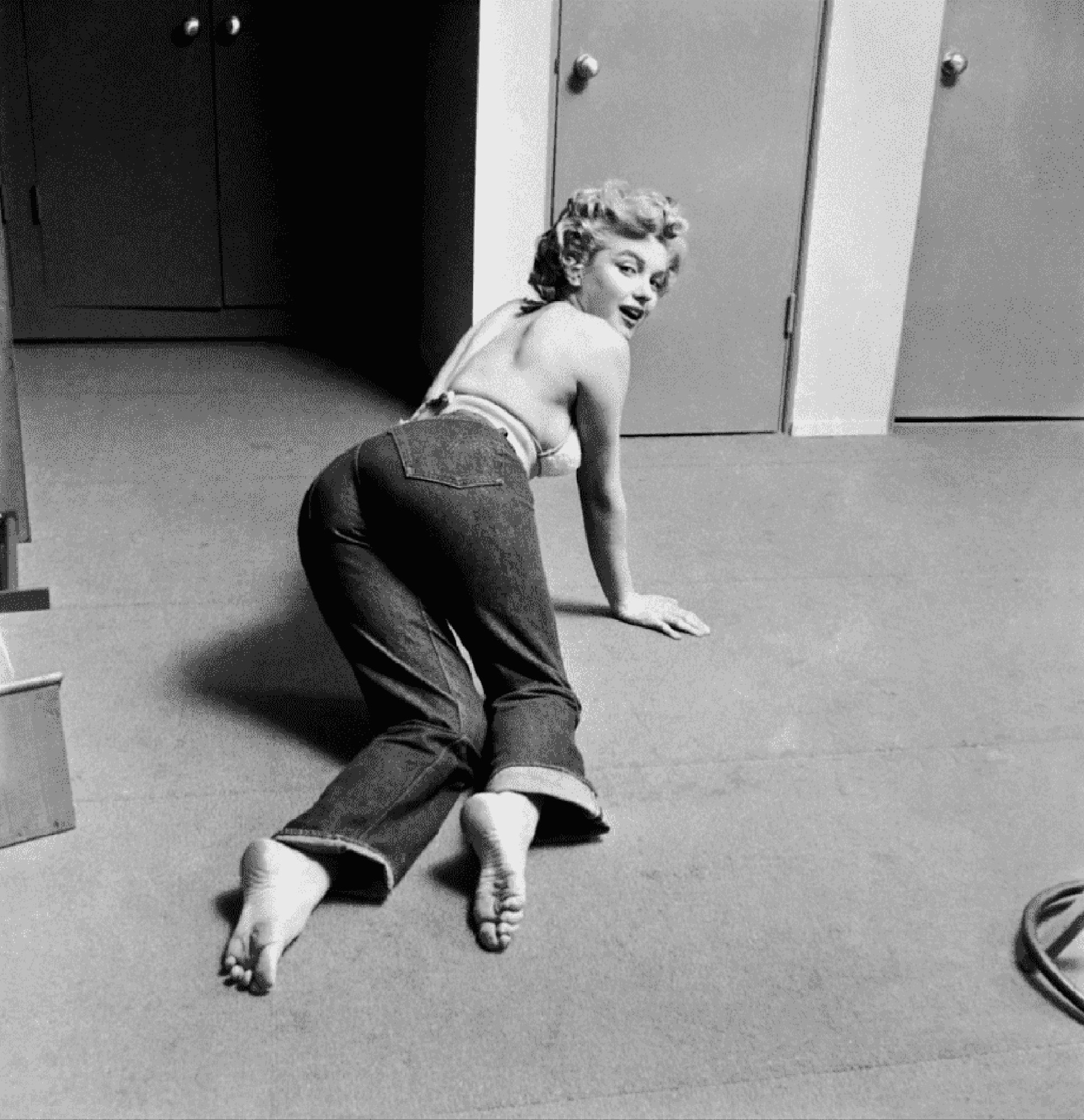 Marilyn Monroe indossa jeans Levis 501